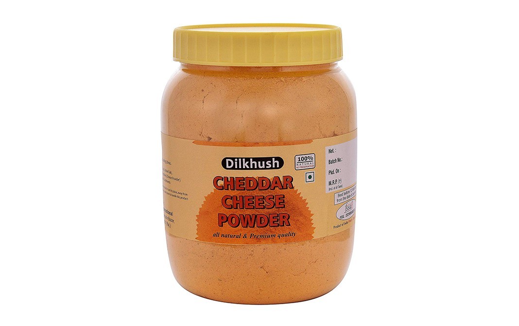 Dilkhush Cheddar Cheese Powder    Plastic Jar  250 grams